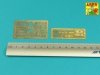 Aber 16202 German Accessories for Horn, Notek, Front, Tail Convoy Lights 1/16